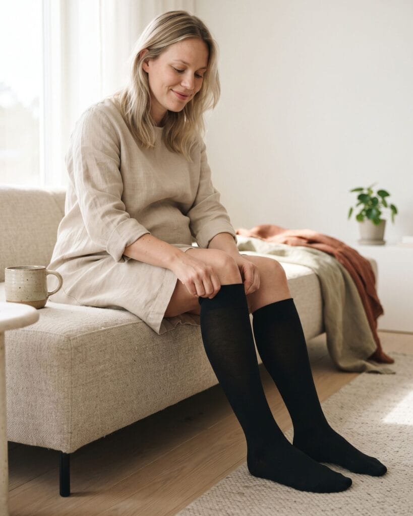 Stödstrumpor som gravid